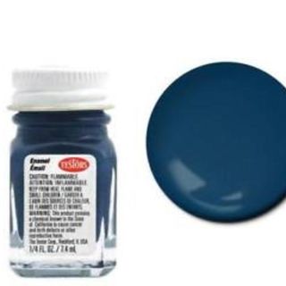 Testors Enamel: Flat Sea Blue 1172