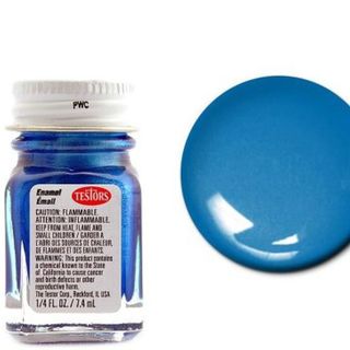 Testors Enamel: Blue Metal Flake 1539