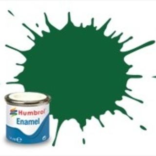 Humbrol #120 Light Green Matt - 14ml Enamel Paint