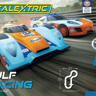 Scalextric Set 1/32: Gulf Racing Set