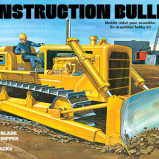 Construction Bulldozer AMT Kitset 1/20