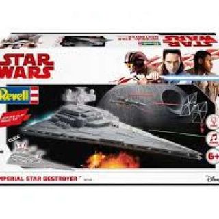 Star Wars Imperial Star Destroyer Kitset 1/4000 Revell Light & Sound