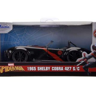 Jada Marvel Spiderman Miles Morales 1965 Shelby Cobra 427 1/32
