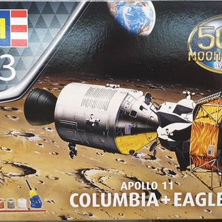 Apollo 11 Columbia & Lunar Module Eagle Kitset 1/96 Revell