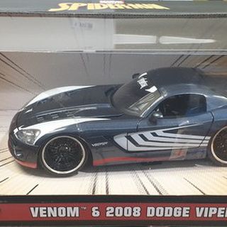 Jada Marvel Venom & 2008 Dodge Viper