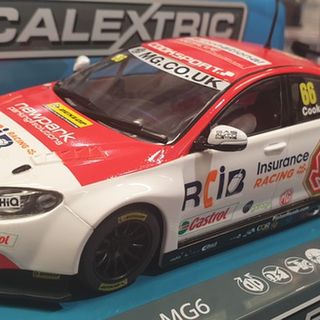 Scalextric 1/32 MG Tripple Eight Racing MG6 GT 2016 BTTC Josh Cook