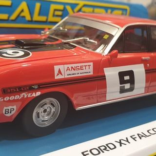 Scalextric 1/32 Ford XY Falcon 1973 ATTC Allan Moffat