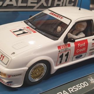 Scalextric 1/32 Ford Sierra Cosworth RS500 1990 Brands Hatch BTTC Rob Gravett