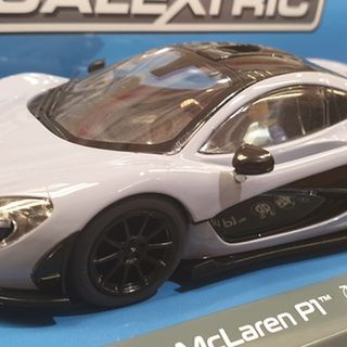 Scalextric 1/32 McLaren P1 Ceramic Grey Roadcar
