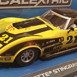 Scalextric 1/32 Chevrolet Corvette Stingray - # 21 1973 American Road Race of Champions