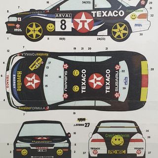 Studio 27 Decal Set Subaru Impreza WRC 1999 Rally Europe Gaby Goudezeune