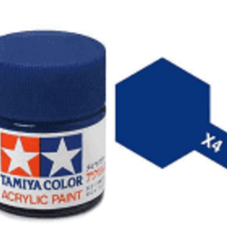 Tamiya Paint Acrylic Blue - X4