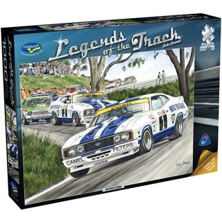 Holdson Puzzle - LEGENDS OF THE TRACK 1000PC (SNAKE CHARMERS) Allan Moffat Ford Falcon XC Cobra