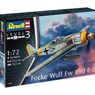 Focke Wulf Fw190 F-8 Fighter Plane Kitset 1/72 Revell
