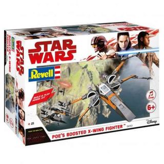 Star Wars Poe's Boosted X Wing Fighter Kitset Revell Light & Sound