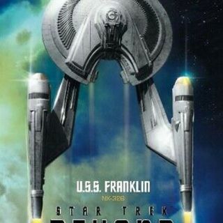 Star Trek USS Franklin Kitset 1/350 Moebius