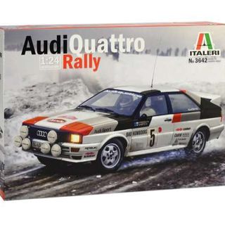 Audi Quattro Rally 1981 Monte Carlo Rally Kitset 1/24 Italeri