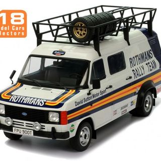 Ford Transit Mk2 Rothmans Rally Service Van Team IXO 1/18