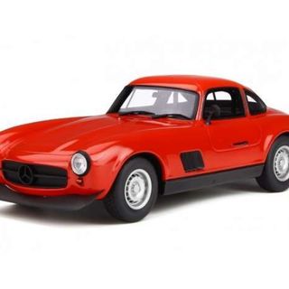 1974 Mercedes-Benz 300SL AMG Red Roadcar 1/18 Ottomobile