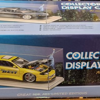 Clear Plastic 1/24 Diecast Display Show Case Plain