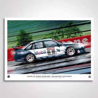 Legends of Holden Motorsport: 1996 Bathurst 1000 Winner Limited Edition Print Craig Lowndes & Greg Murphy