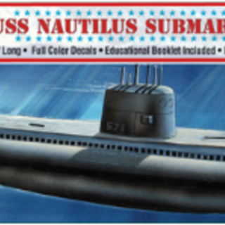 USS Nautilus Submarine Kitset 1/300 Atlantis