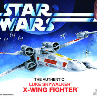 Star Wars A New Hope Luke Skywalker X Wing Fighter Kitset 1/64 MPC