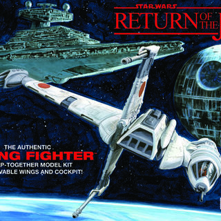 Star Wars Return of the Jedi B-Wing Fighter Kitset 1/64 MPC