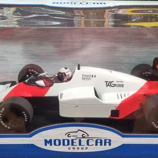 McLaren MP4/2B 1985 Monaco F1 GP Winner Alain Prost 1/18 Model Car Group