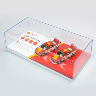 Shell V-Power Racing Team #12 / #17 Ford Mustang GT Supercars - 2019 Teams Champion Twinset 1/43 Authentic Collectables