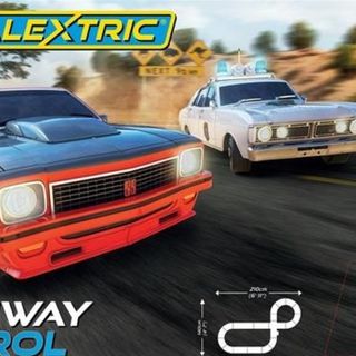 Scalextric  Australian Highway Patrol Holden A9X Torana v Ford XY Falcon police car 1/32