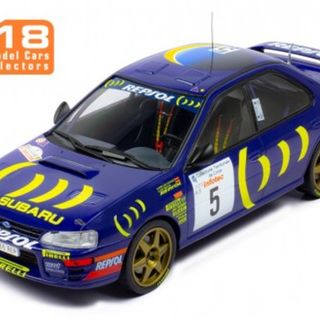 Subaru Impreza 1995 Tour De Corse Rally Carlos Sainz IXO 1/18