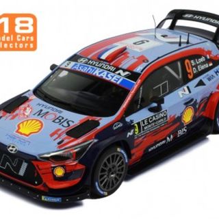 Hyundai i20 Coupe WRC 2020 Rally Monte Carlo Sebastien Loeb 1/18 IXO
