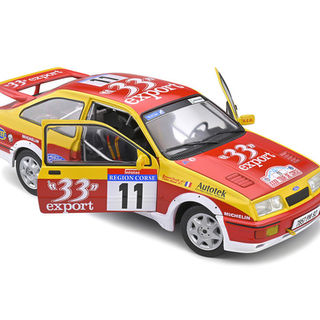 Ford Sierra Cosworth RS 1987 Tour De Corse Rally Didier Auriol 1/18 Solido