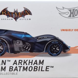 Hot Wheels id Cars  Batman Arkham Asylum Batmobile