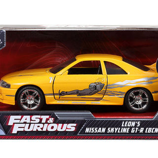 Fast & Furious Leon's 1995 Nissan Skyline GTR R33 1/32 Jada