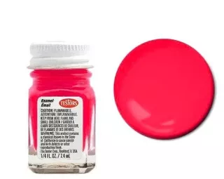 Testors Enamel: Flouresant Pink 1178