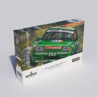 1983 Dick Johnson Racing Greens Tuf Ford Falcon 1000 Piece Jigsaw Puzzle Johnson & Bartlett