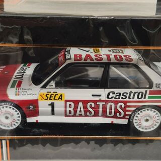BMW M3 E30 1991 Spa 24 Hour Ravaglia Pirro & Van de Poole  IXO 1/18