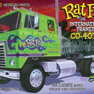 International Transtar CO-4070A Tractor Hauler Rat Fink AMT Kitset 1/25