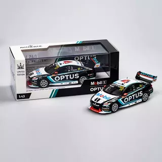 Holden ZB Commodore - 2022 Beaurepaires Melbourne 400 AGP Race 6 / 9 Winner Chaz Mostert Mobil 1 Optus Racing 1/43 Authentic Collectables