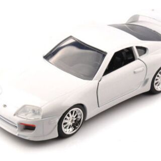 Fast and Furious - 1995 Toyota Supra White 1/32 Jada Hollywood Ride