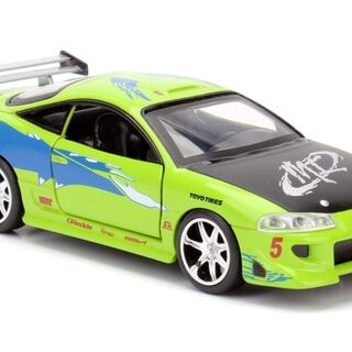 Fast and Furious - 1995 Mitsubishi Eclipse 1/32 Jada Hollywood Ride