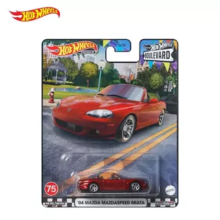 Hot Wheels 75 Boulevard 2004 Mazda Mazdaspeed Miata