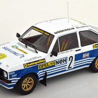 Ford Escort RS1800 Mk2 1982 Rally Sweden Ari Vatanen 1/18 IXO