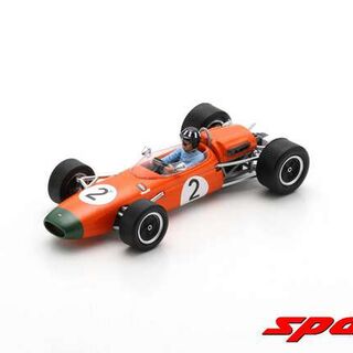 Brabham BT11A 1965 Tasman Series Winner New Zealand GP Graham Hill 1/43 Spark