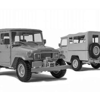 Toyota Land Cruiser BJ-44 Kitset 1/24 Italeri
