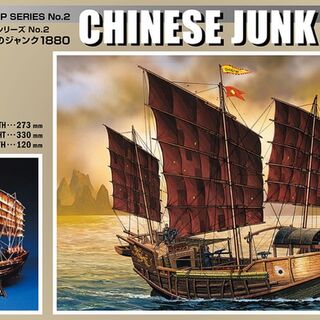 China Junk 1880 1/60 Aoshima