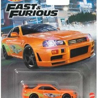 Hot Wheels Fast & Furious Nissan Skyline GT-R R34
