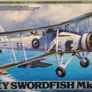 Fairey Swordfish Mk.II Kitset 1/48 Tamiya